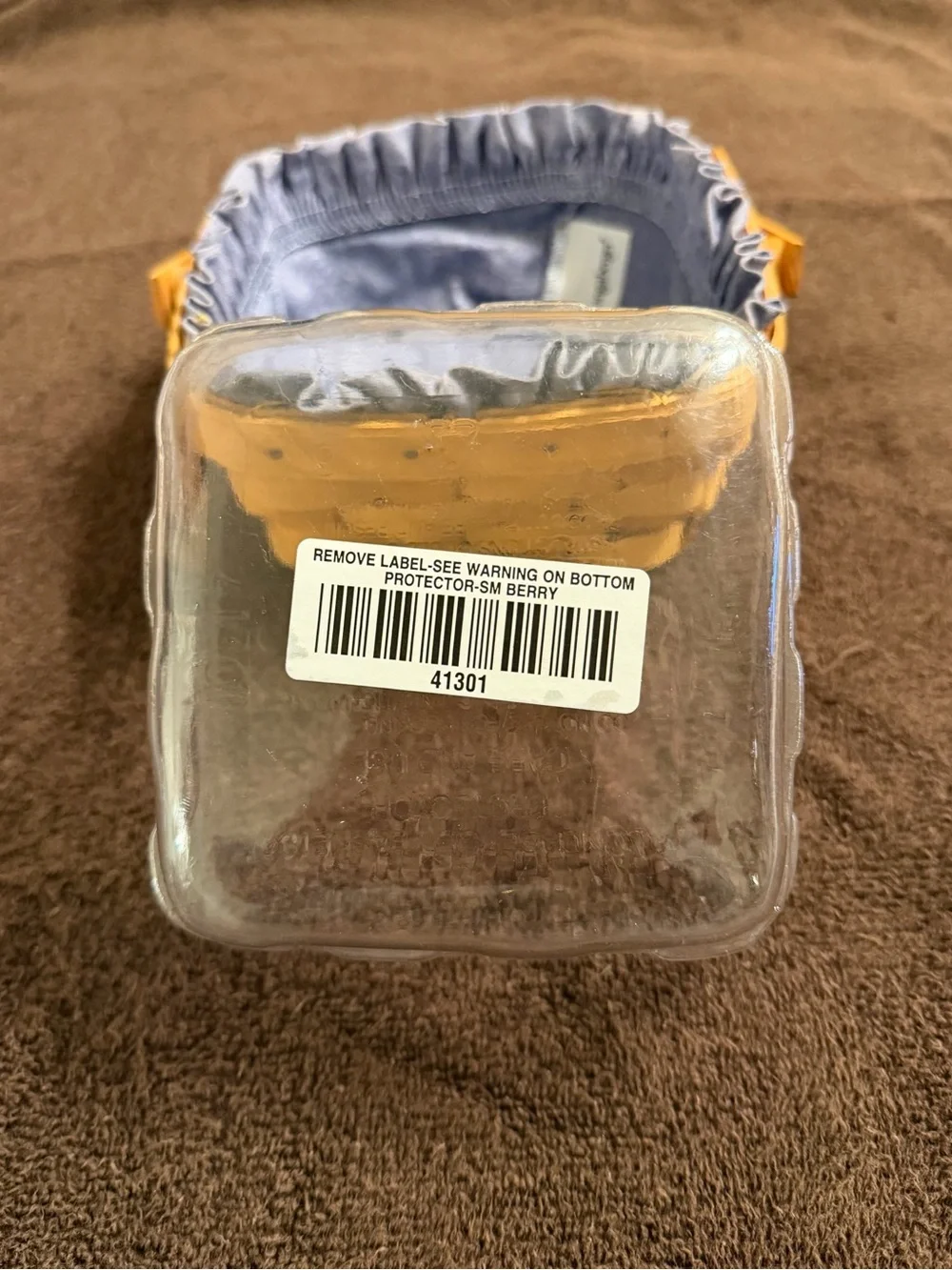 Longaberger 1999 Small Berry Basket Liner & Protector Handwoven USA